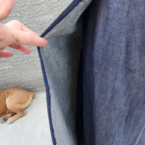 VINTAGE FROM THE 1970s WRAP UP SKIRT - Picture 6 of 6